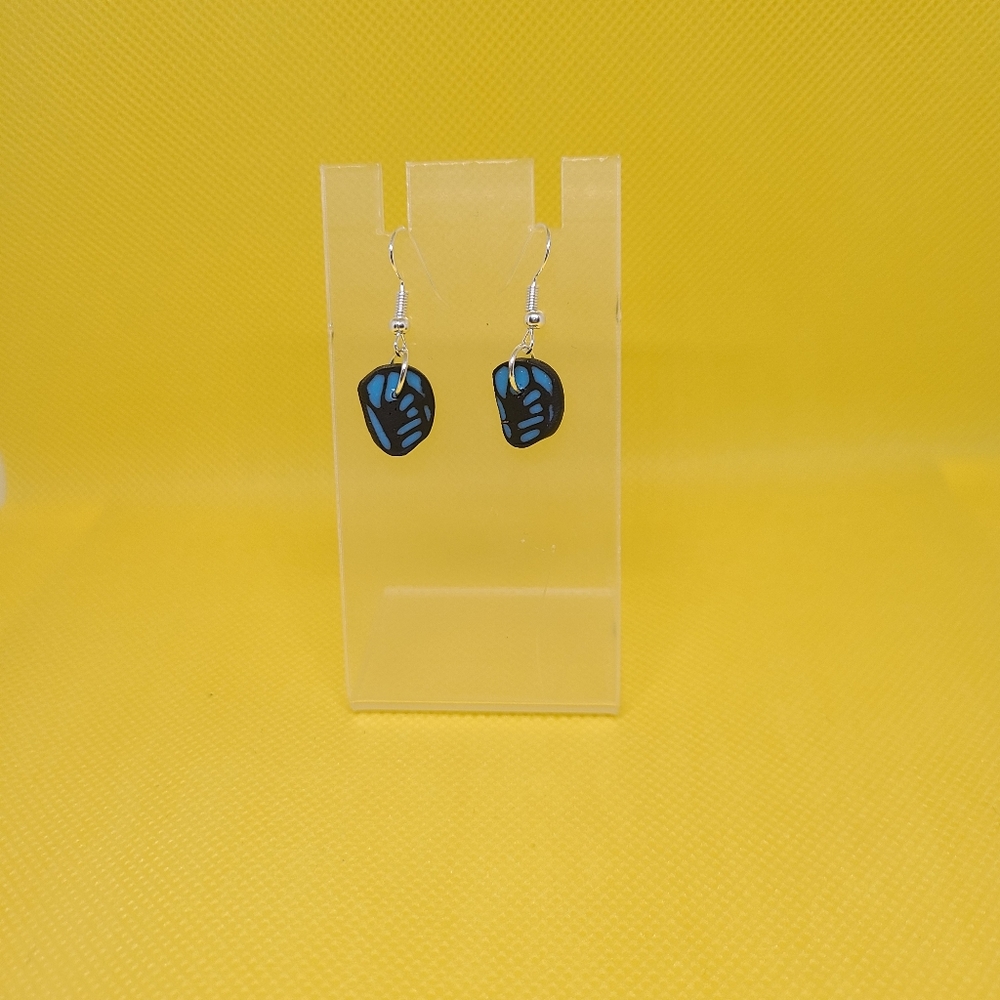 Cinder-rose earrings